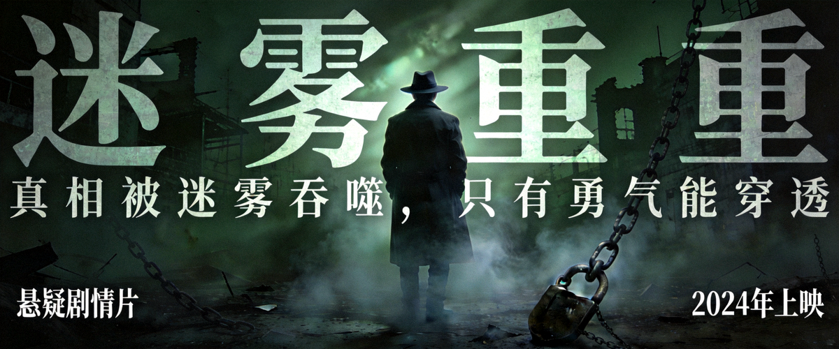 悬疑剧情片《迷雾重重》官方海报